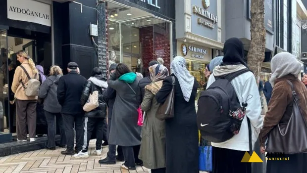 Pide değil, altın kuyruğu... Fiyatı gören kuyumcuya koştu