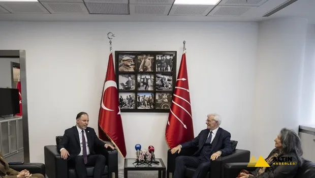 CHP Genel Merkezi'nde siyasi partiler arası bayramlaşma