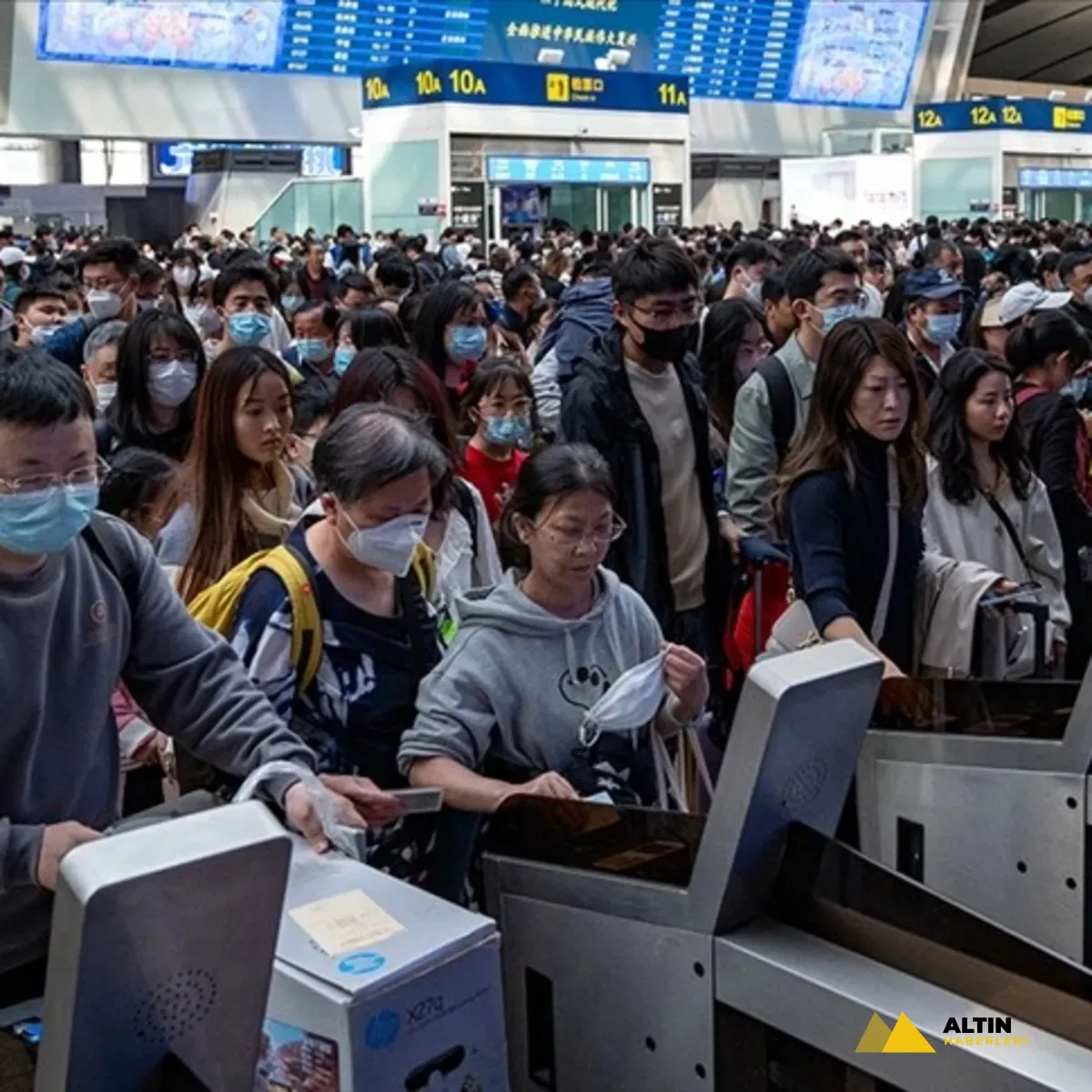 Çin'de savaşın etkisiyle 3,5 yıl sonra bir ilk!