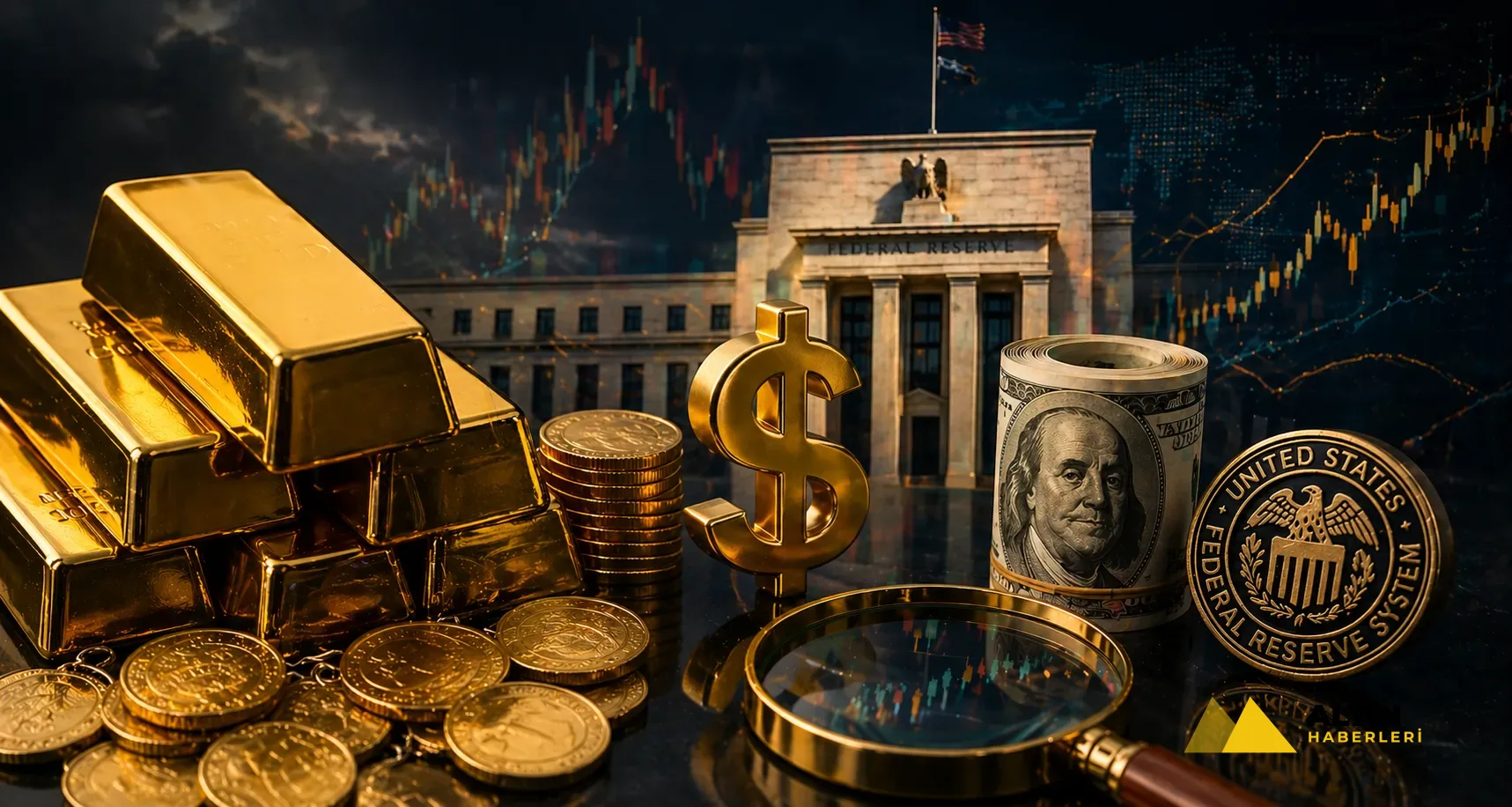 Dolar ve altında FED rüzgarı! Piyasalar alev aldı rakamlar değişti