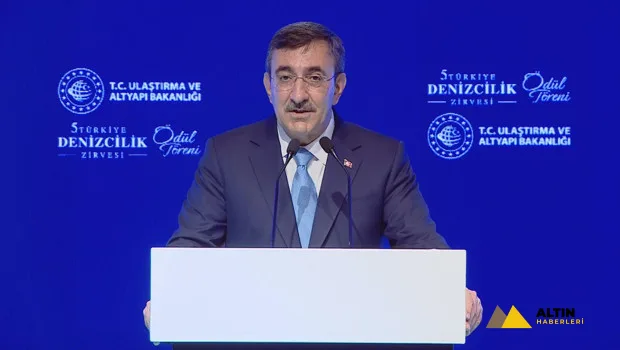 Cumhurbaşkanı Yardımcısı Yılmaz: Deniz ulaşımı küresel ekonominin can damarı