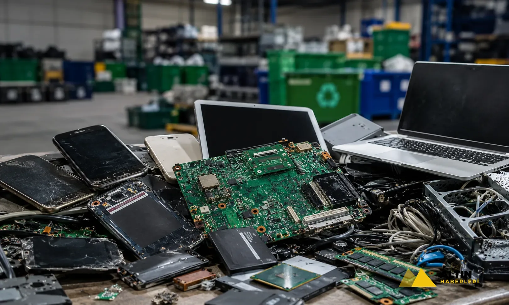 Elektronik atıklarda 62 milyar dolarlık kaynak: Eski telefon ve cihazlar yeniden kullanım ve geri dönüşümle değer kazanıyor