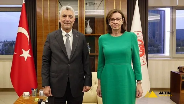 Bakan Bolat, Birleşik Krallık’ın Ankara Büyükelçisi Anderson ile görüştü